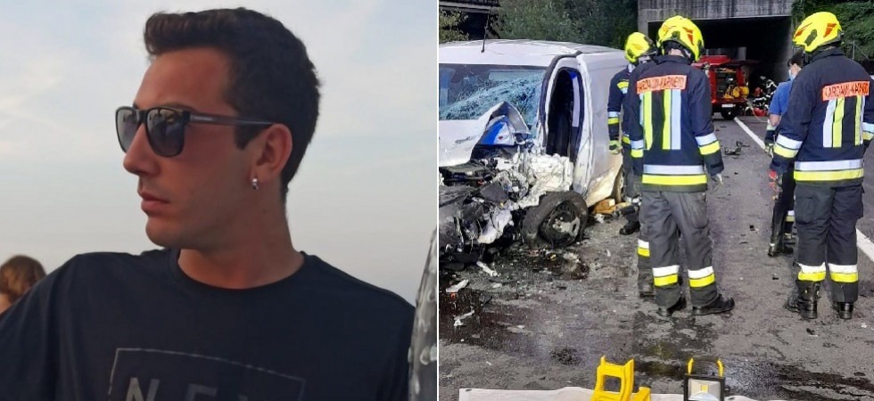 Drammatico incidente sulla statale, la vittima è il 23enne Patrick Temelin